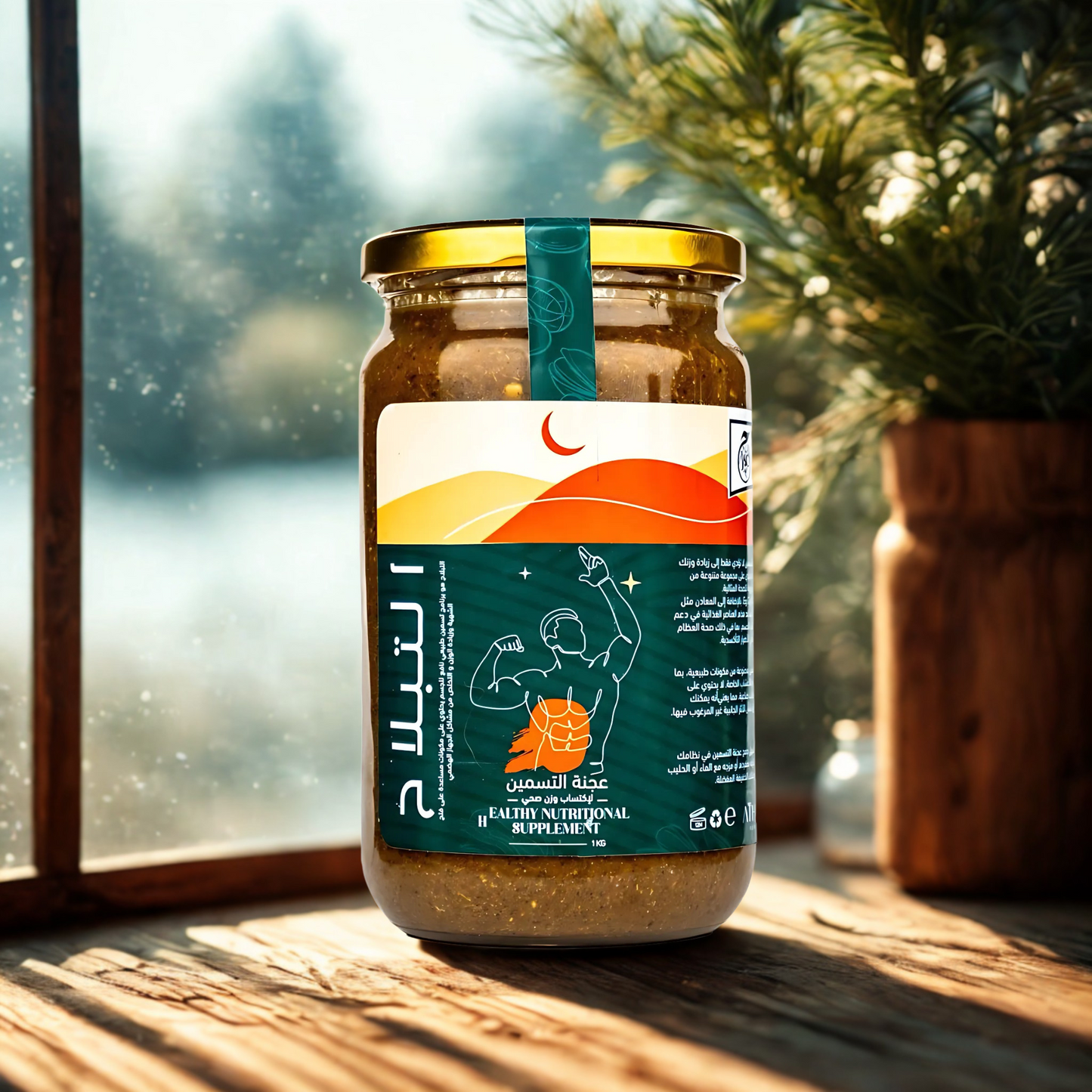 Complément alimentaire pour la prise de poids pour homme-التبلاح