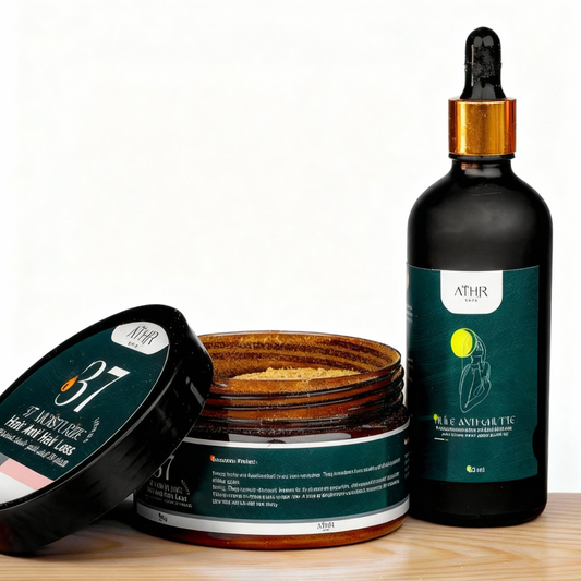 Lissage Naturel pour Cheveux – 37 Herbes + Huile Anti-Chute